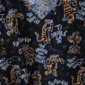 Disney Tigger Scrub Top